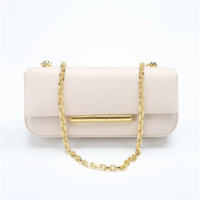 Baguettetaske med kæde til kvinder